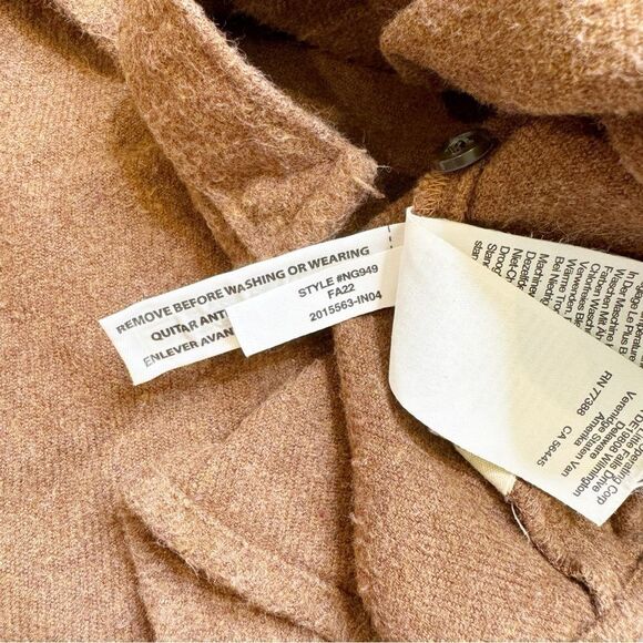 Madewell Flannel Kempton Shirt Button Up Sz XS NG949 - Picture 8 of 9